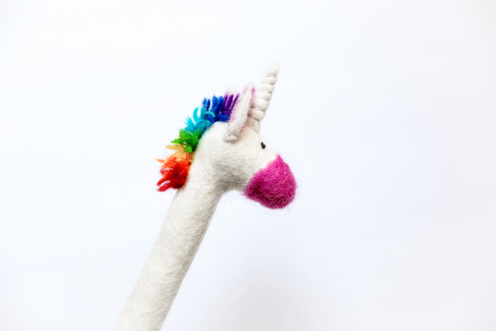 FELTED ANIMAL PENCIL TOPPERS