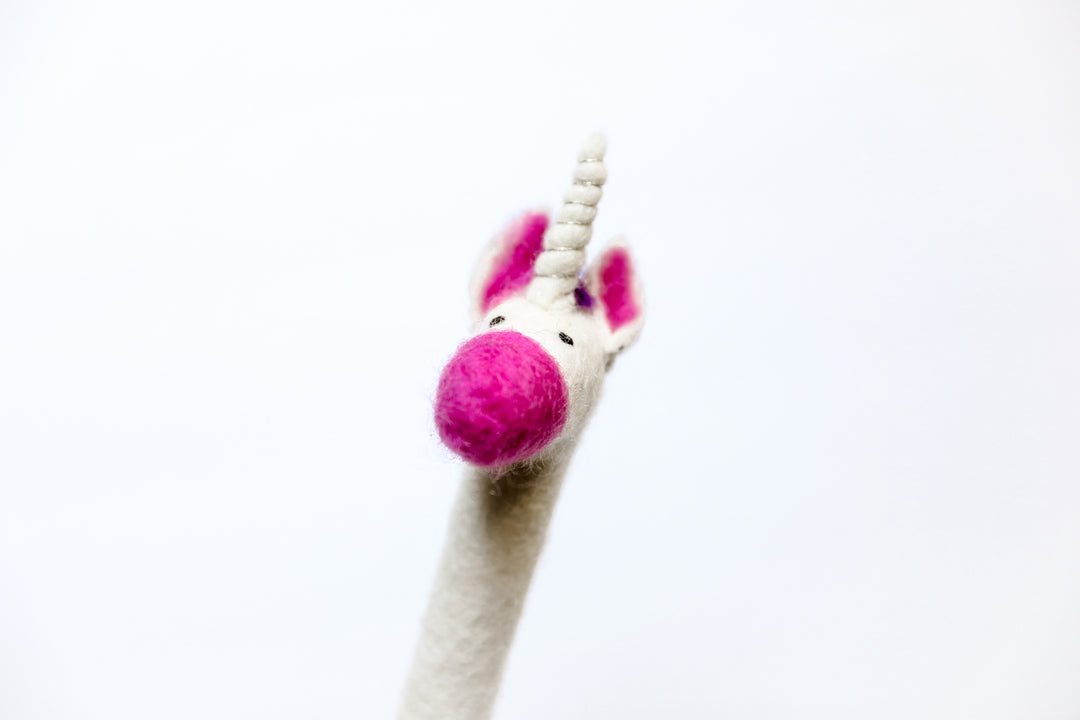 FELTED ANIMAL PENCIL TOPPERS