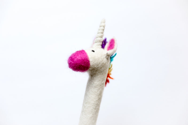 FELTED ANIMAL PENCIL TOPPERS