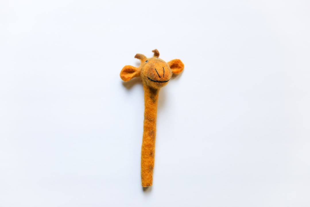 FELTED ANIMAL PENCIL TOPPERS