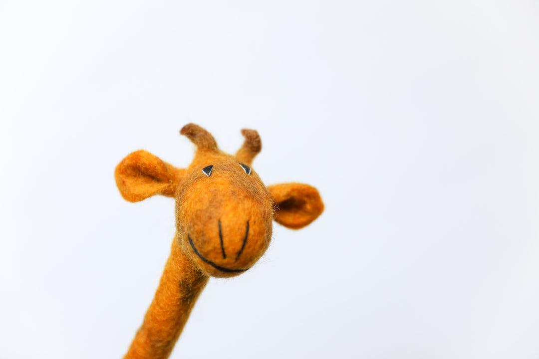 FELTED ANIMAL PENCIL TOPPERS