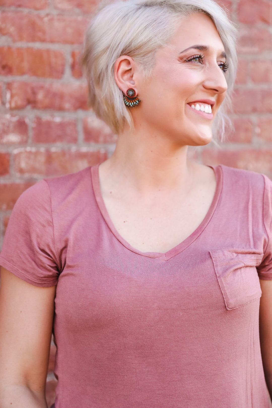 FEATHERED PLUME BOHO EAR JACKETS: SOUTHWEST