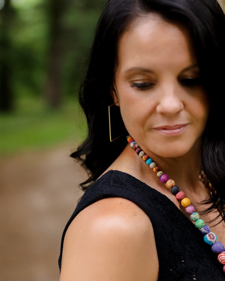 KANTHA STRAND NECKLACE