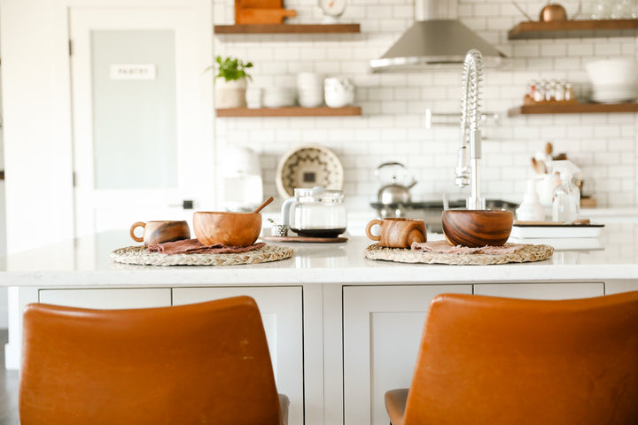 WOOD SMOOTHIE BOWL + SPOON SET