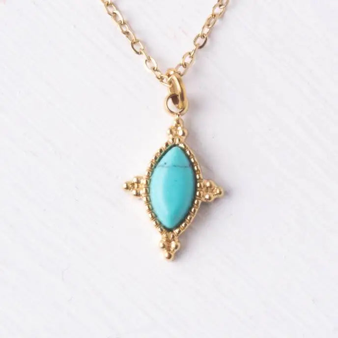 STARFISH FORGIVEN TURQUOISE NECKLACE