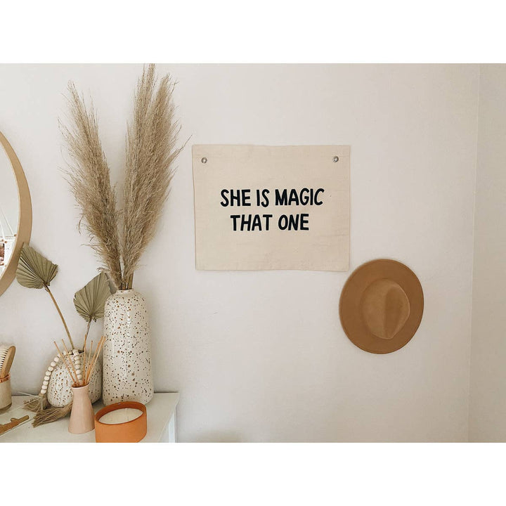 SHE IS MAGIC BANNER
