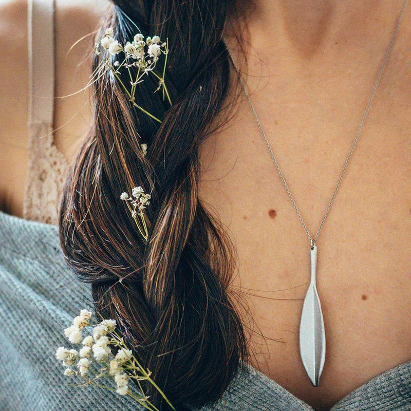 LIGHT AS A FEATHER BOMB NECKLACE