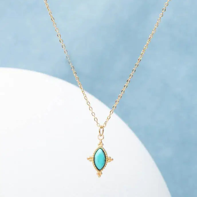 STARFISH FORGIVEN TURQUOISE NECKLACE