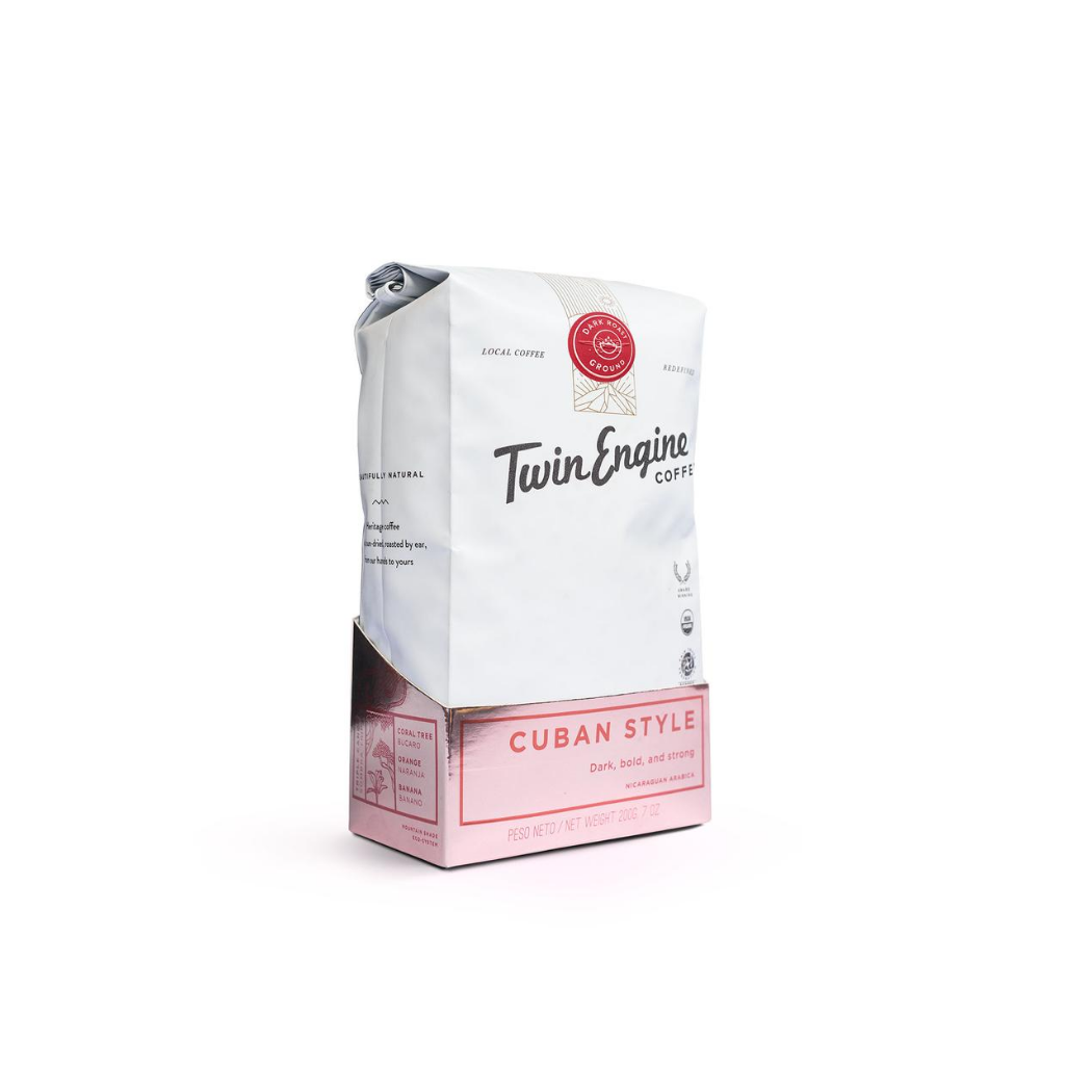 CUBAN STYLE ORGANIC FAIR TRADE GROUND COFFEE