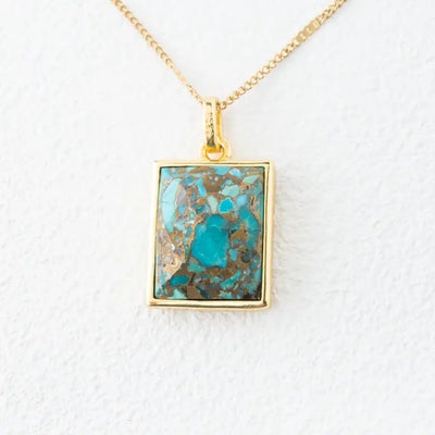 STARFISH ONE-OF-A-KIND TURQUOISE NECKLACE