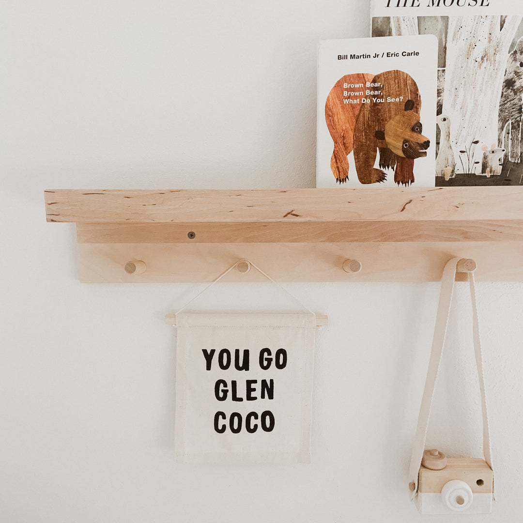 YOU GO GLEN COCO BANNER
