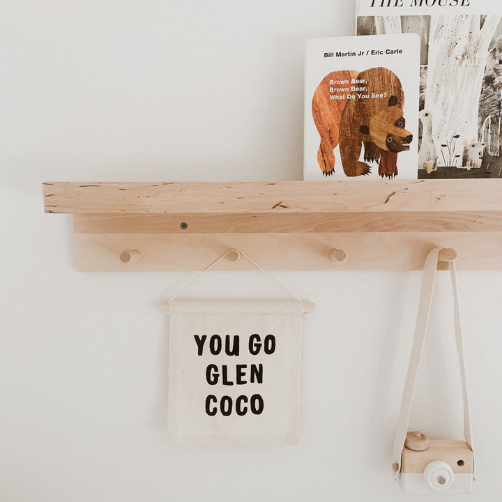 YOU GO GLEN COCO BANNER