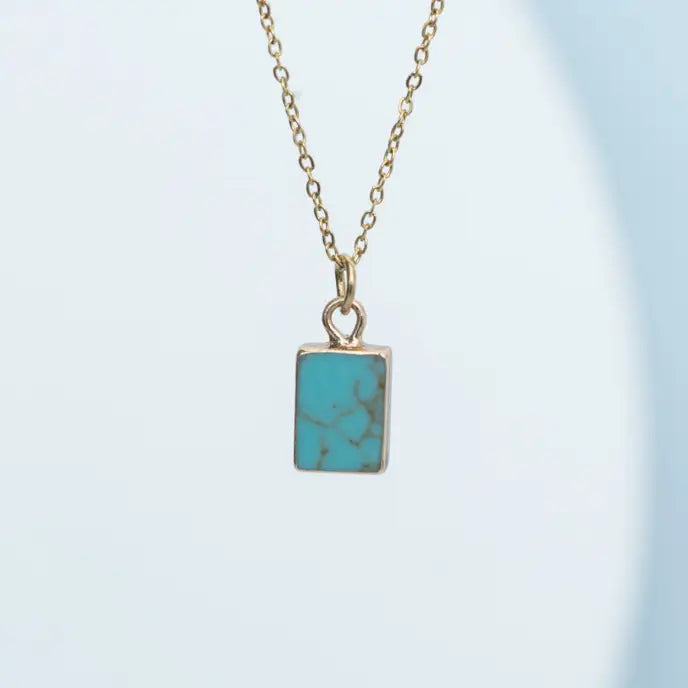 STARFISH RESTORED TURQUOISE NECKLACE