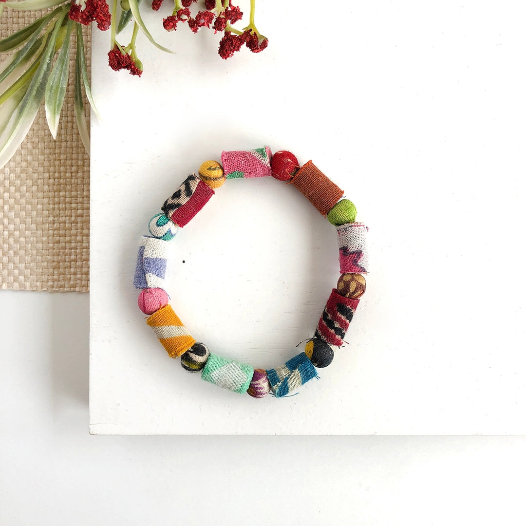 KANTHA DOT DASH BRACELET