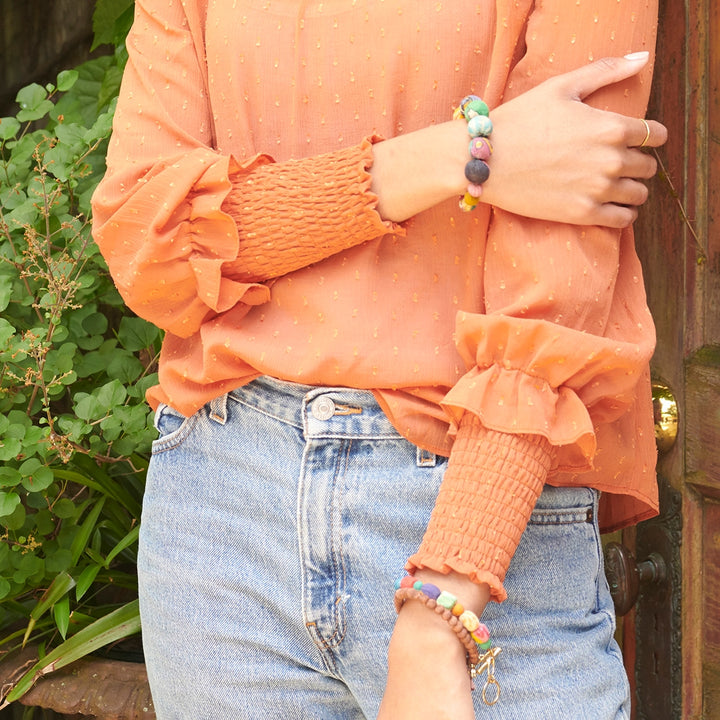 DIVERGENT KANTHA BRACELET