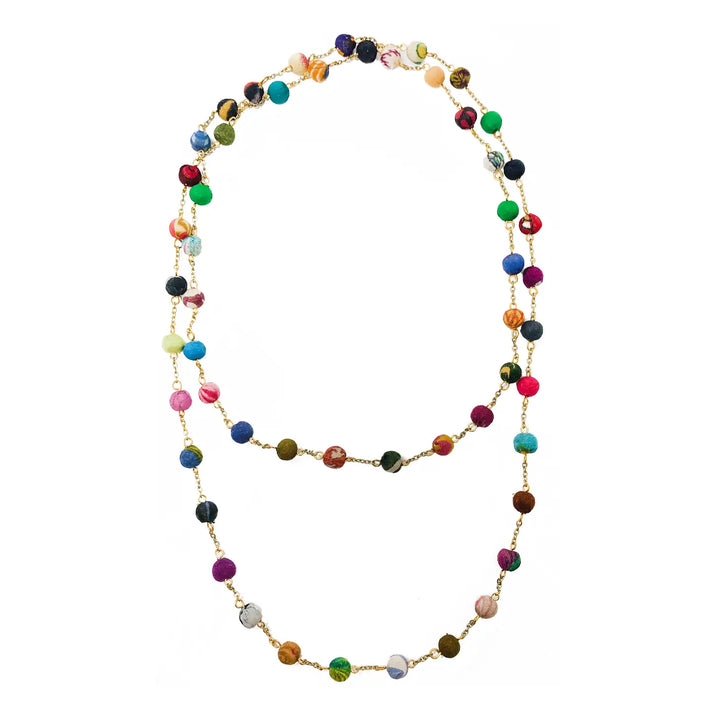 DOTTED STRAND KANTHA NECKLACE