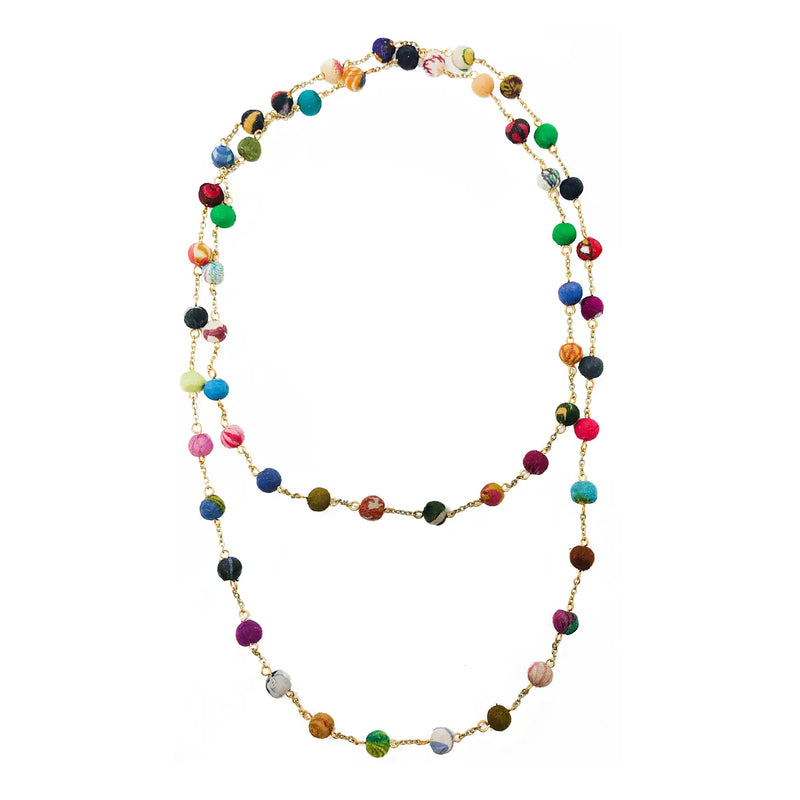 DOTTED STRAND KANTHA NECKLACE