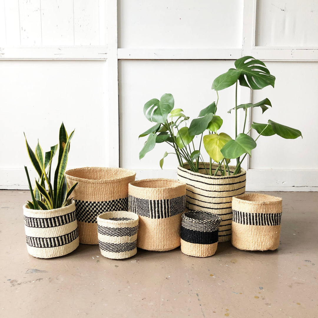 BLACK + NEUTRAL BASKETS