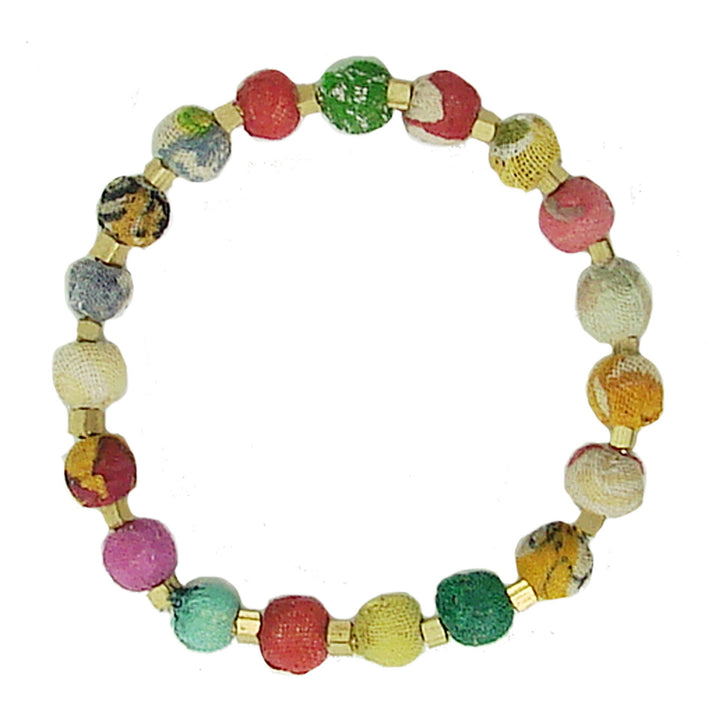 DOTTED KANTHA MINI BAUBLE BRACELET