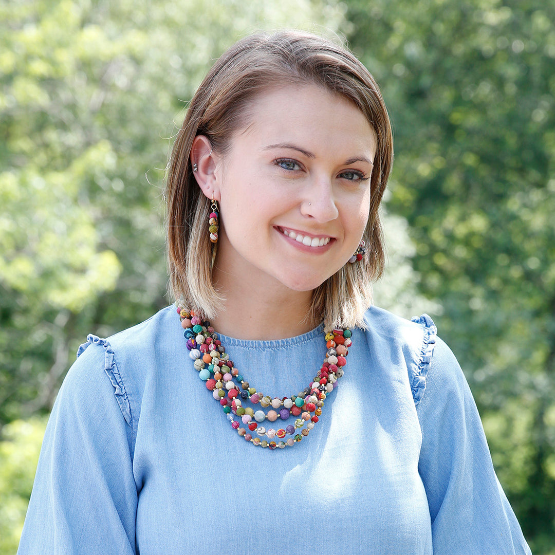 INTERTWINING KANTHA NECKLACE