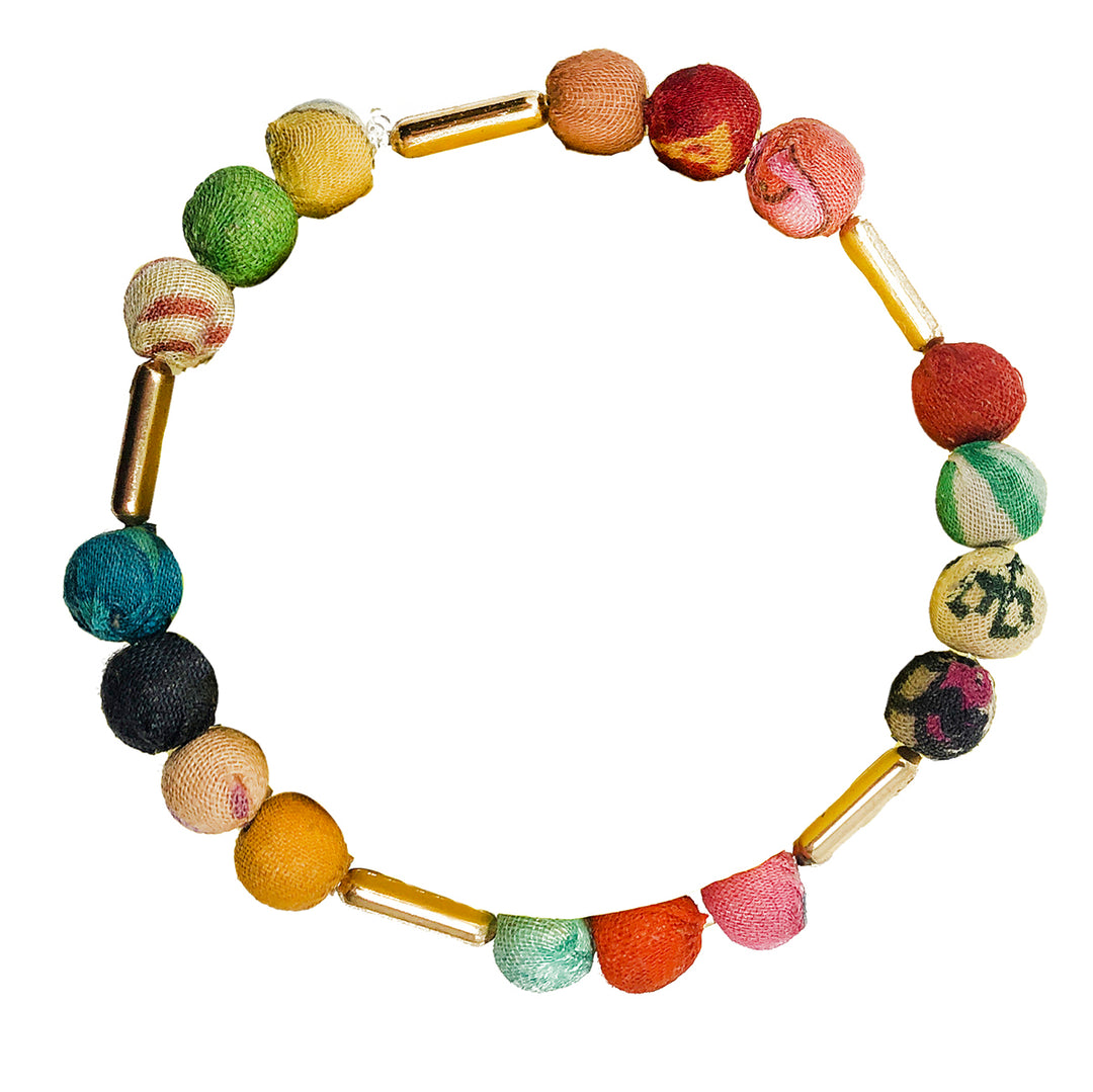 KANTHA CYLINDER BRACELET