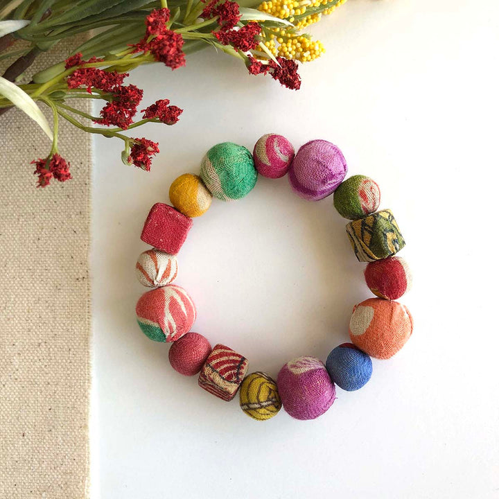 SHAPES KANTHA BRACELET
