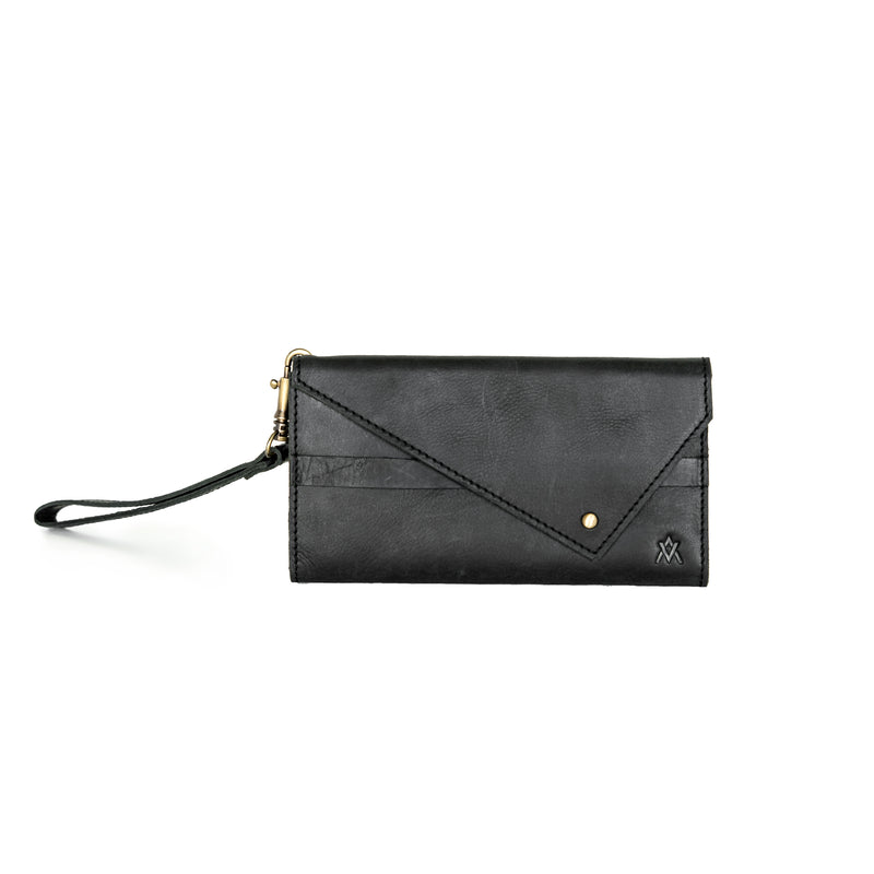 TRIFOLD LEATHER WOMEN&