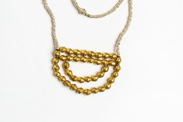 HALF CIRCLE ARTILLERY NECKLACE