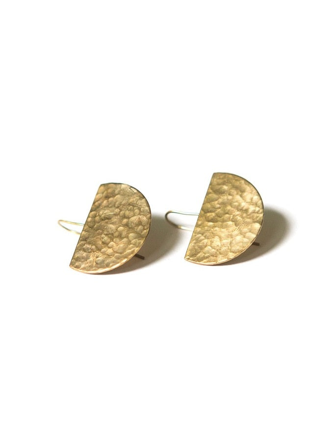 BRASS BASIN EARRINGS