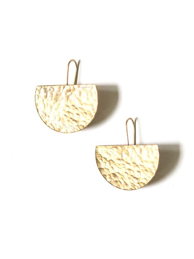 BRASS BASIN EARRINGS