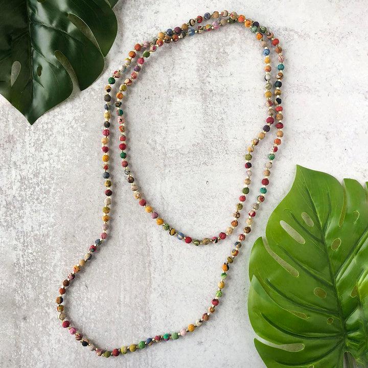 SHIMMER SIGNATURE STRAND KANTHA NECKLACE