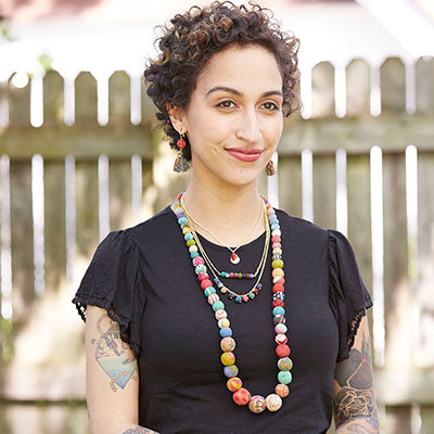 KANTHA STRAND NECKLACE