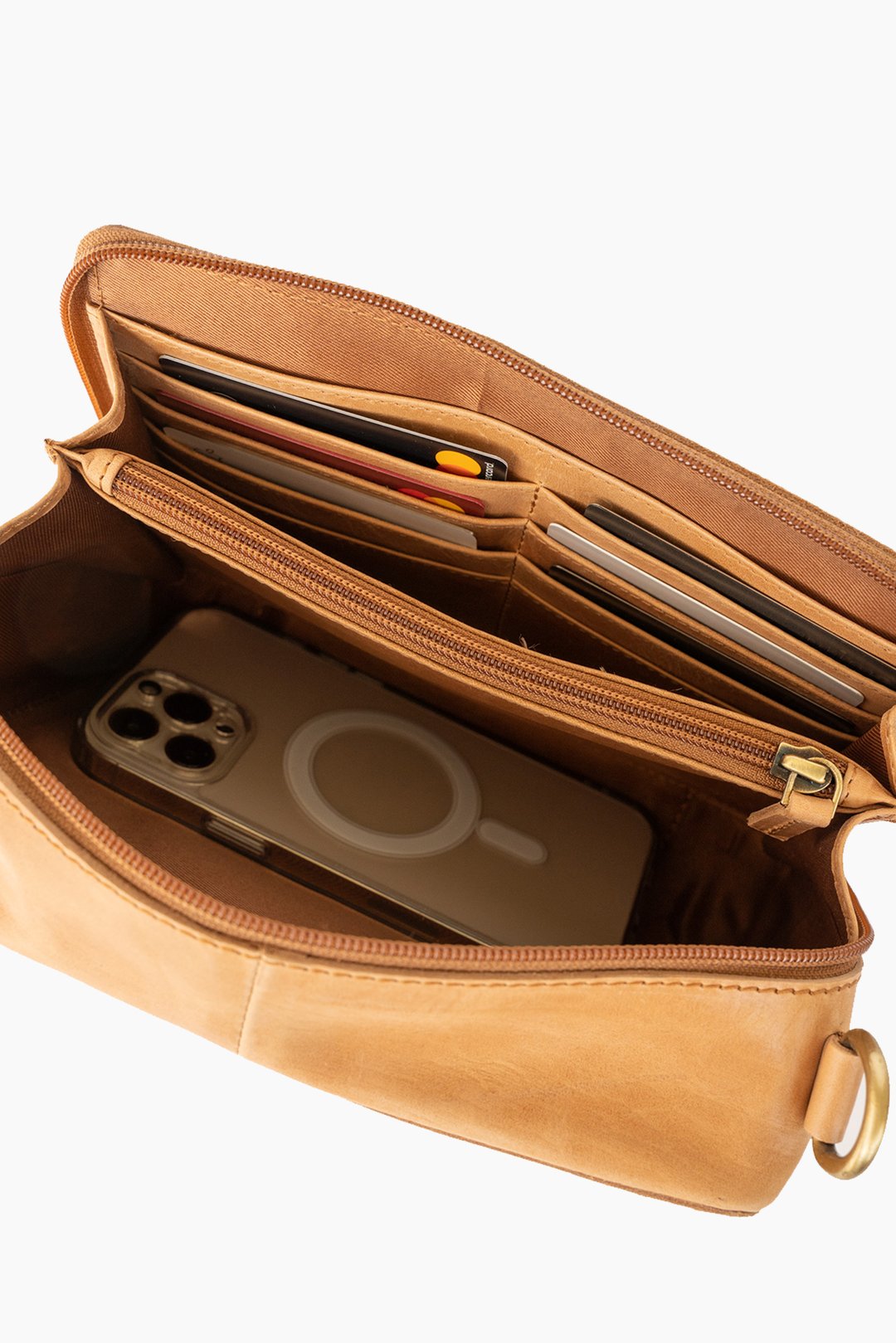 NOMAD LEATHER CROSSBODY BAG