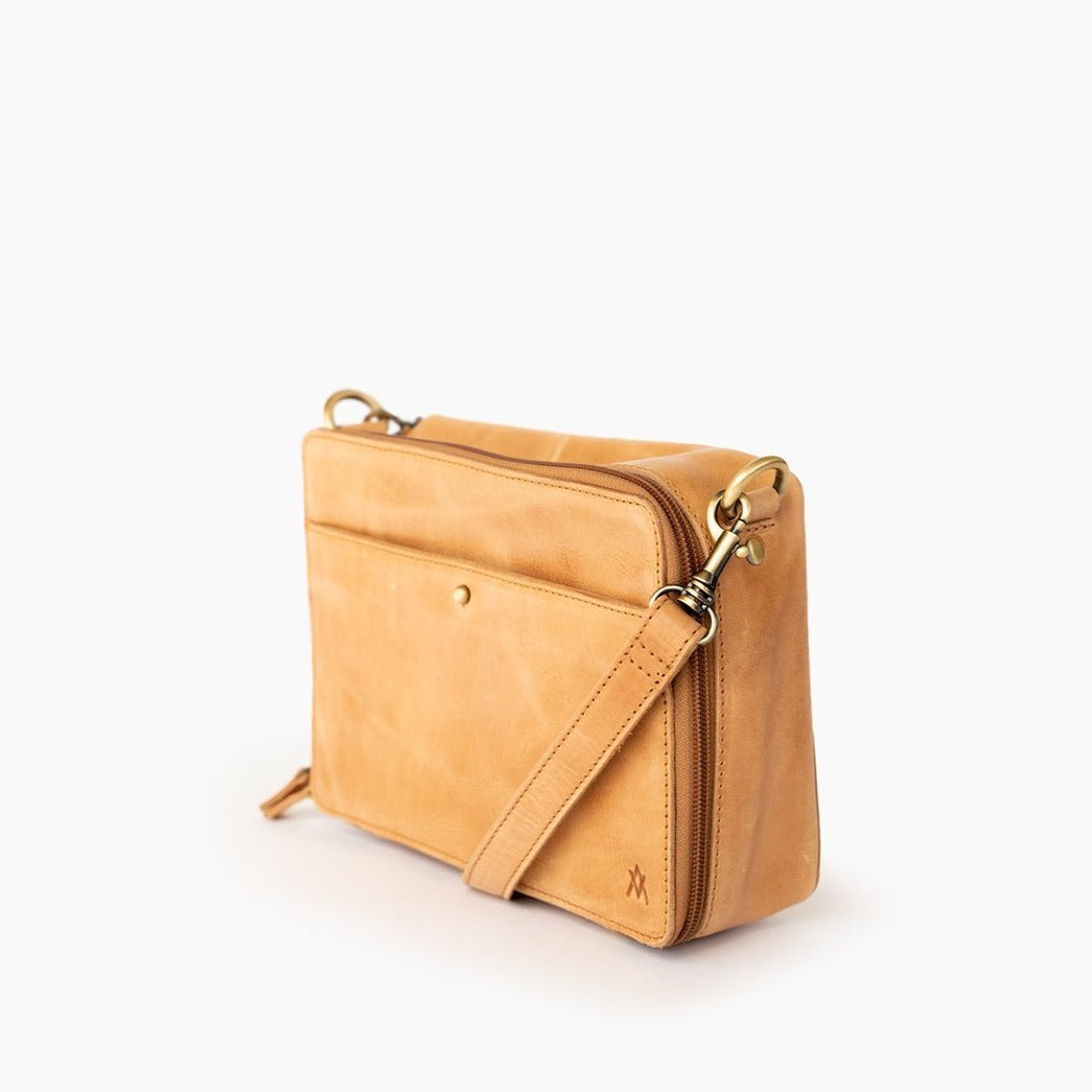 NOMAD LEATHER CROSSBODY BAG