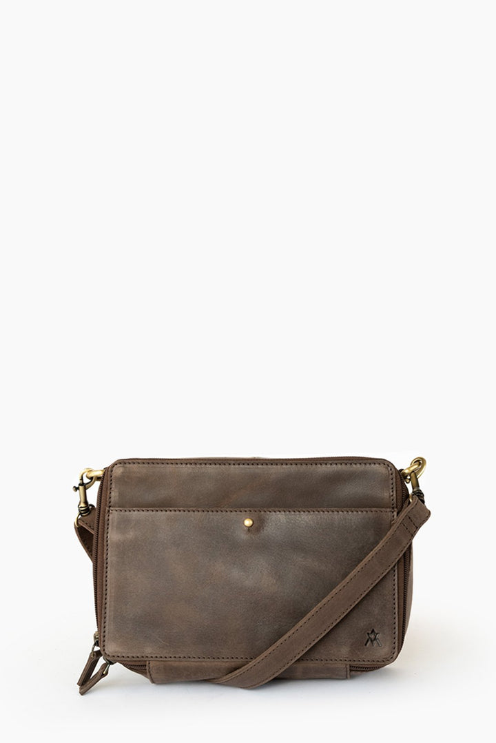 NOMAD LEATHER CROSSBODY BAG