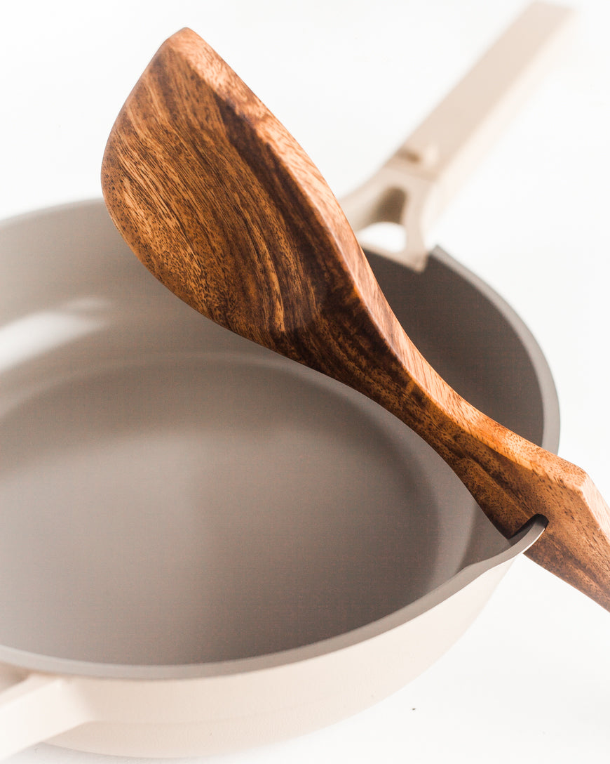 OLIVE WOOD LAZY SPOON