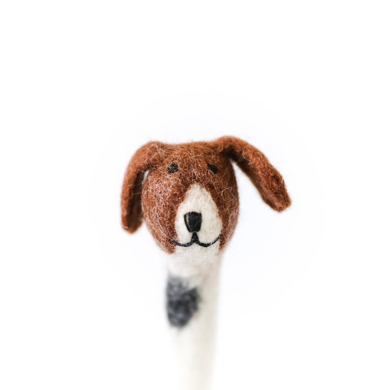 FELTED ANIMAL PENCIL TOPPERS