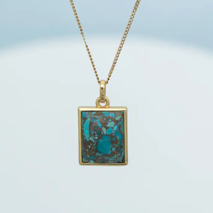 STARFISH ONE-OF-A-KIND TURQUOISE NECKLACE