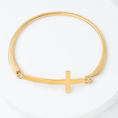 STARFISH FAITHFULLY YOURS CROSS BRACELET