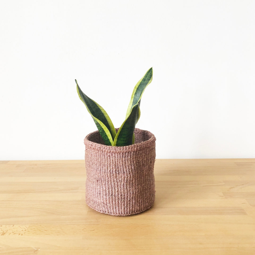 SANDSTONE STORAGE BASKETS