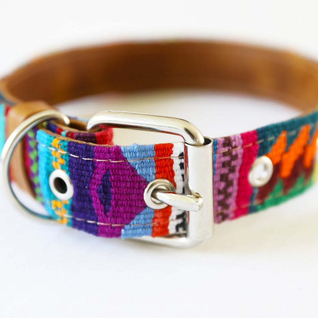 HANDWOVEN GUATEMALAN DOG COLLAR
