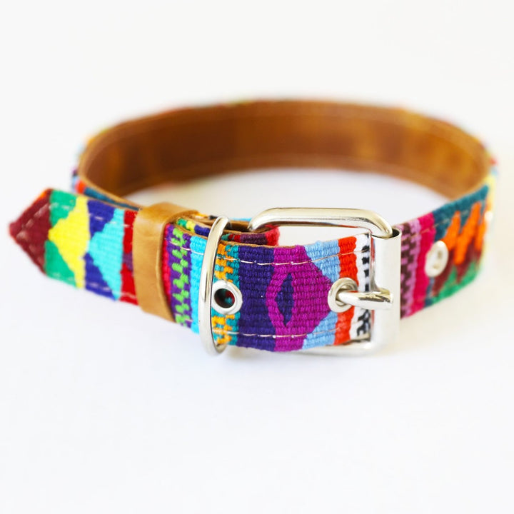 HANDWOVEN GUATEMALAN DOG COLLAR