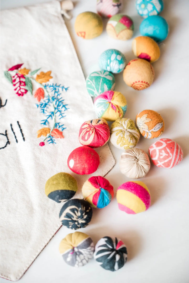 KANTHA BEAD BAG