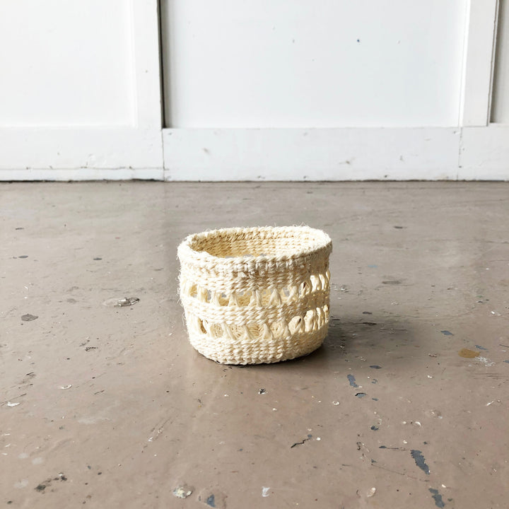 OPEN WEAVE BASKET