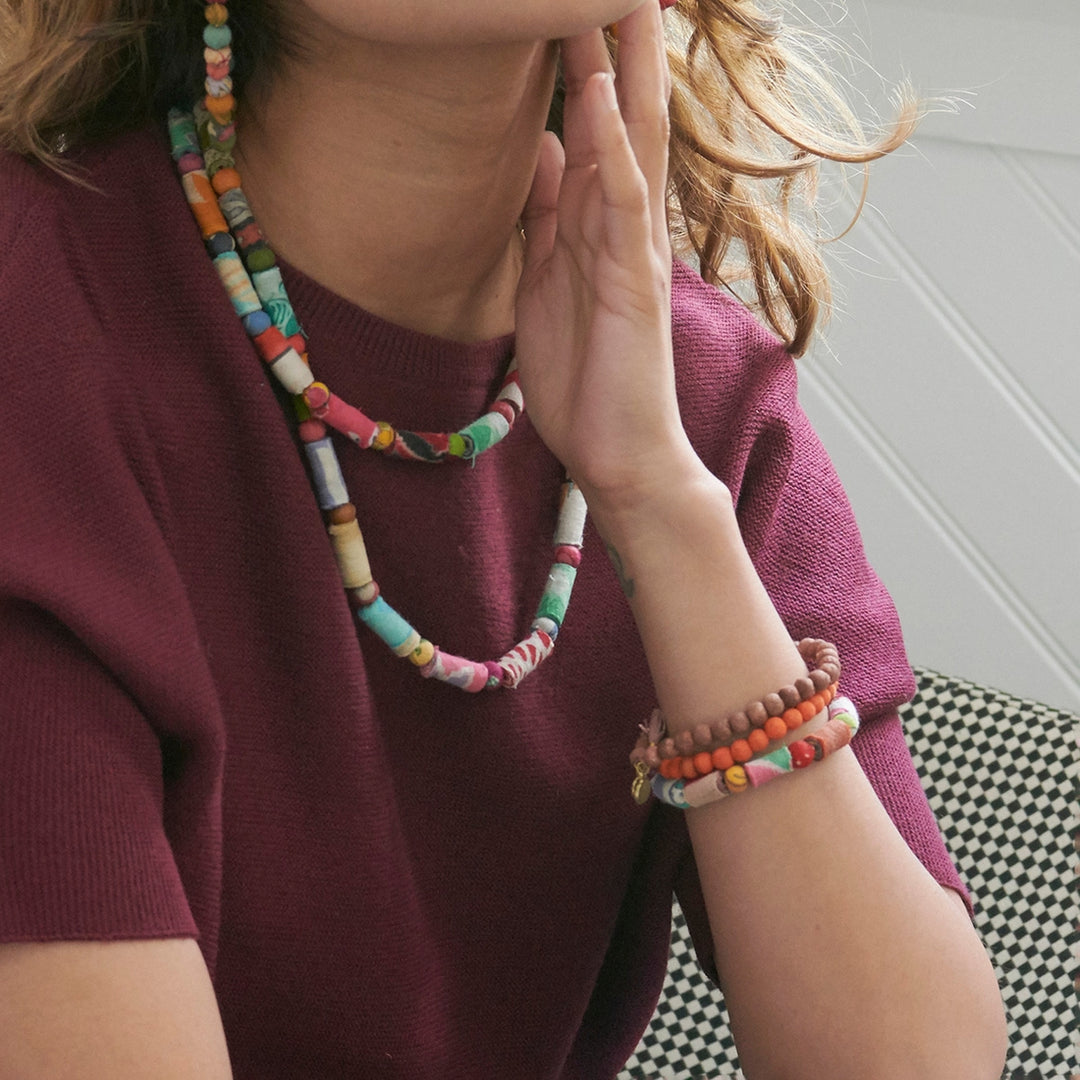 KANTHA DOT DASH BRACELET