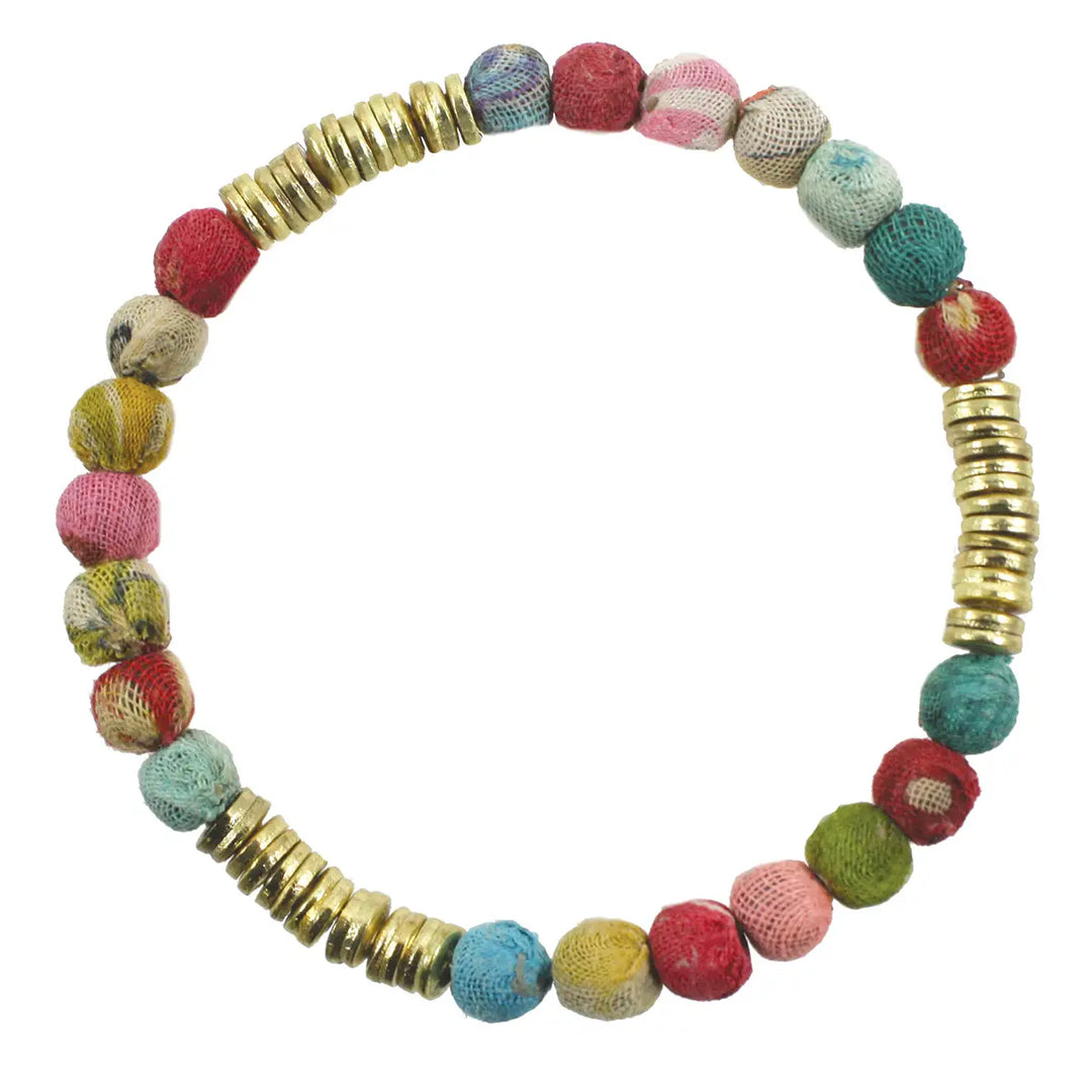 KANTHA DISCS BRACELET