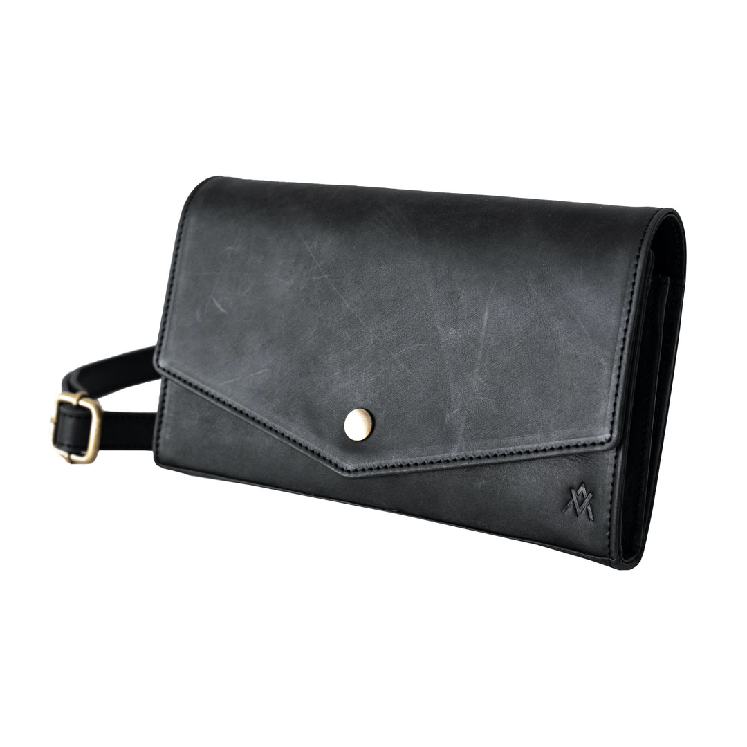 LEATHER BELT-BAG + CROSSBODY