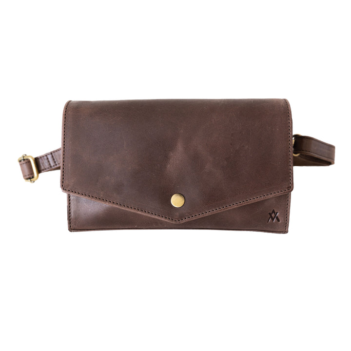LEATHER BELT-BAG + CROSSBODY