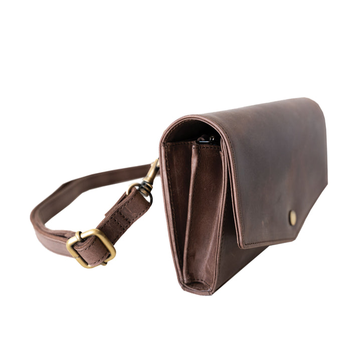 LEATHER BELT-BAG + CROSSBODY
