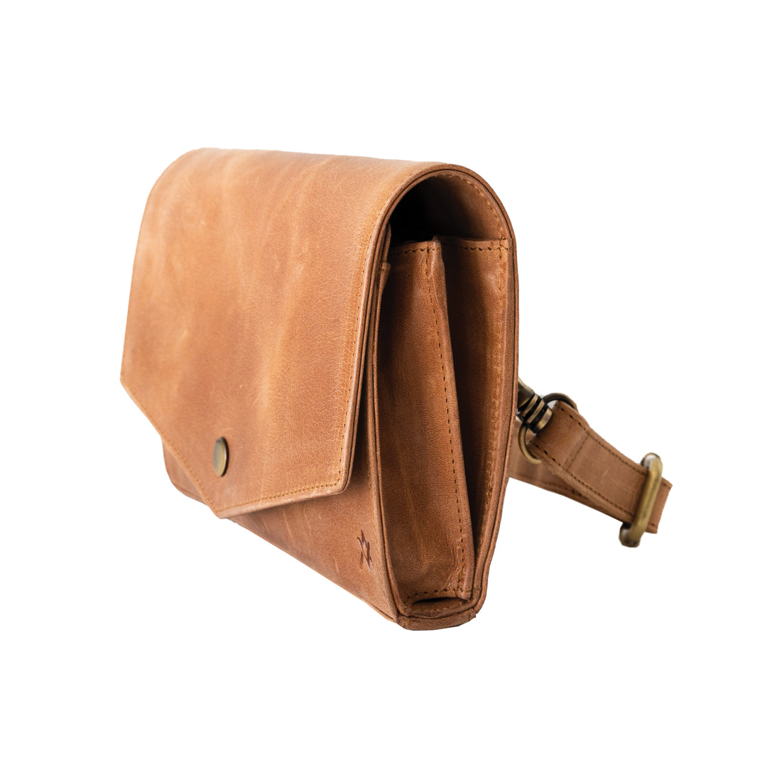 LEATHER BELT-BAG + CROSSBODY – OOAK: ONE OF A KIND GOODS